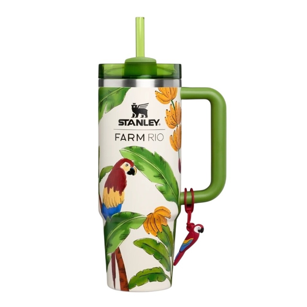 NIB Stanley x Farm Rio Quencher FlowState Tumbler 30oz Tropical Destiny Sold Out